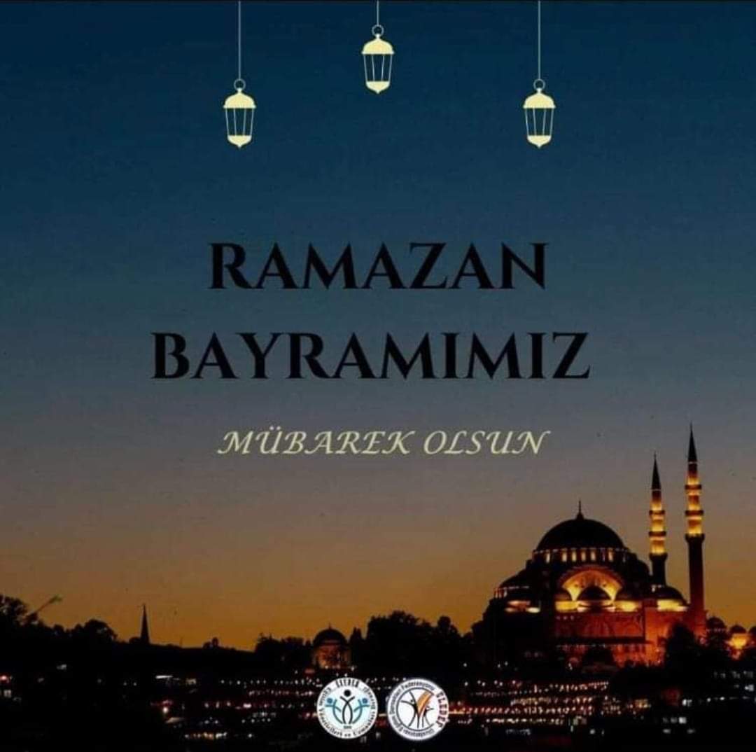 Bu bayramın; tüm dünyada zulümlerin son bulduğu, dargınların barıştığı, sevgi ve hoşgörünün hüküm sürdüğü bir atmosfere vesile olmasını temenni ediyoruz.

Tüm Milletimizin ve İslam Aleminin #RamazanBayramı Mübarek olsun.