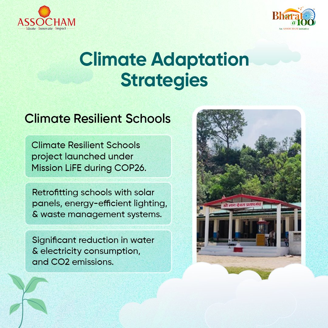 Here are insights from a collaborative report from #ASSOCHAM, MSSRF, & Karmannya on ‘How does climate change impact women and children across agro-ecological zones in India: A scoping study,’ highlighting the crucial heat action plan, CWRM, and ecosan toilets in empowering women…