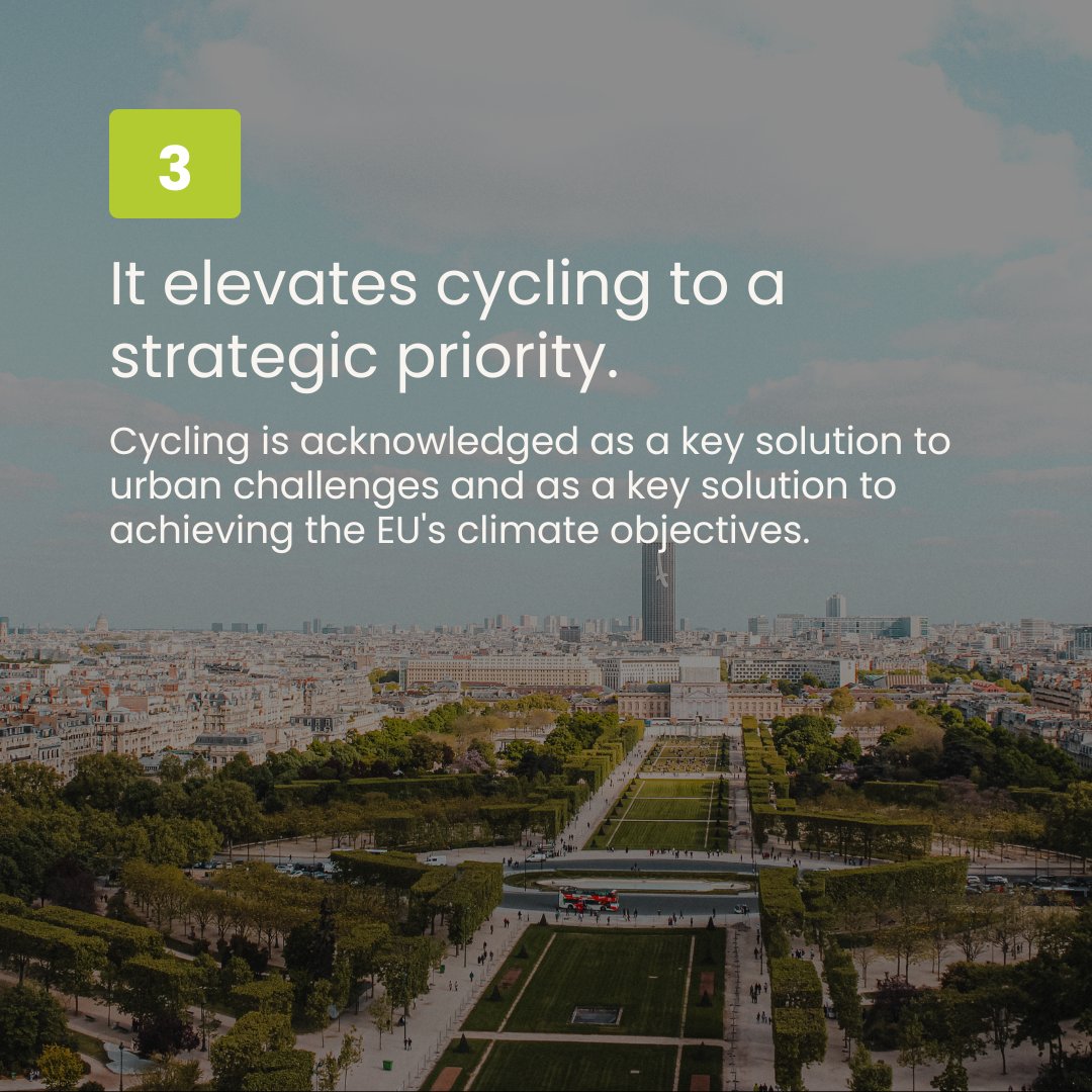 What makes the European Declaration on Cycling a historic milestone? 3 key points 👇