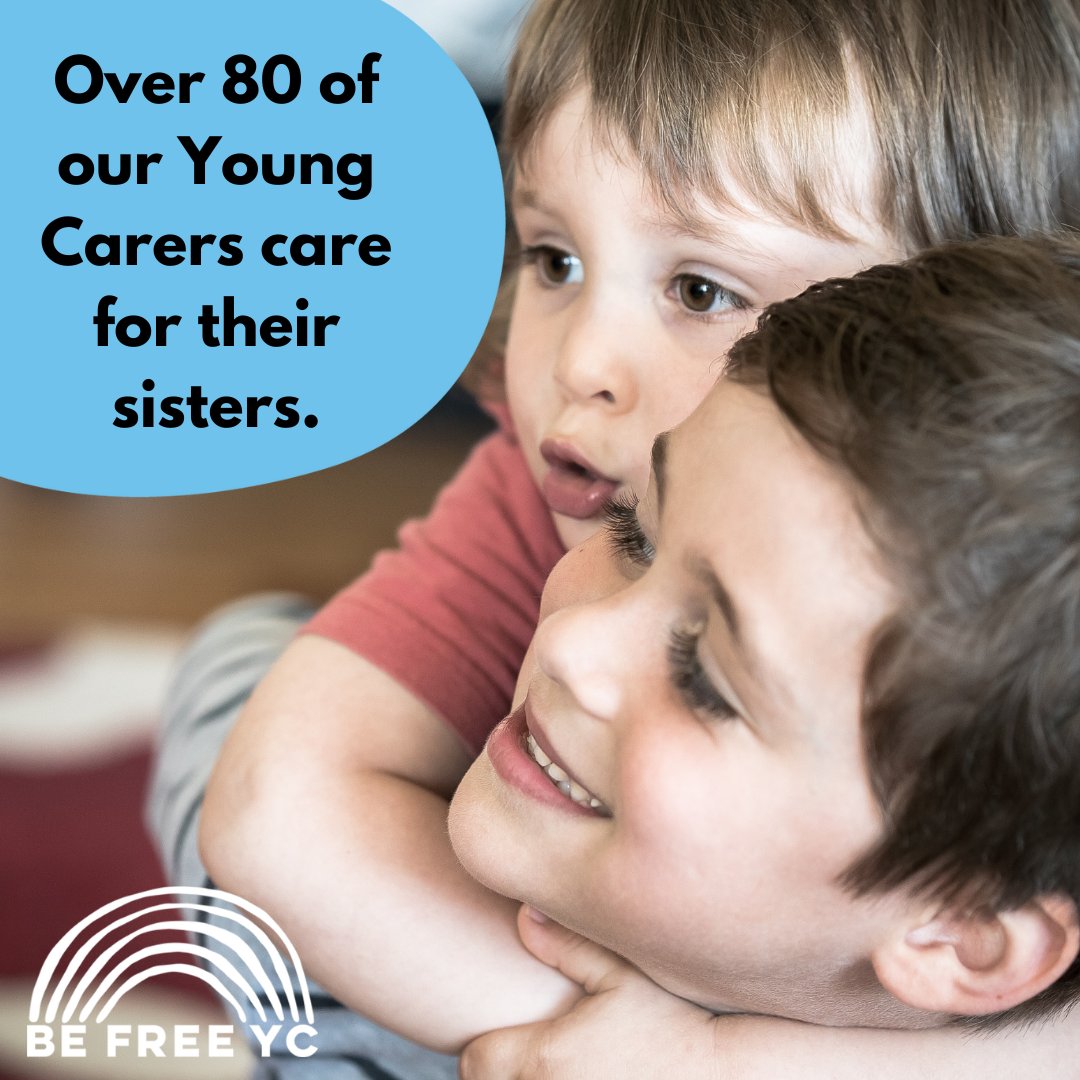 No matter how challenging this all can be, Young Carers enjoy and value the unique connection and relationship with their brother or sister. Something that we see so clearly when we go to home visits and on trips. 🌈🌟 3/4 #NationalSiblingsDay #YoungCarers #befreeyc