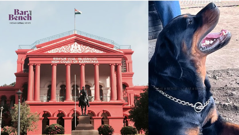 #KarnatakaHighCourt pronounces judgment on plea challenging Central government circular banning 23 breeds of 'ferocious dogs.'

Circular's effect was earlier stayed in Karnataka.

Justice M Nagaprasanna pronounces order. 

Track thread for updates.