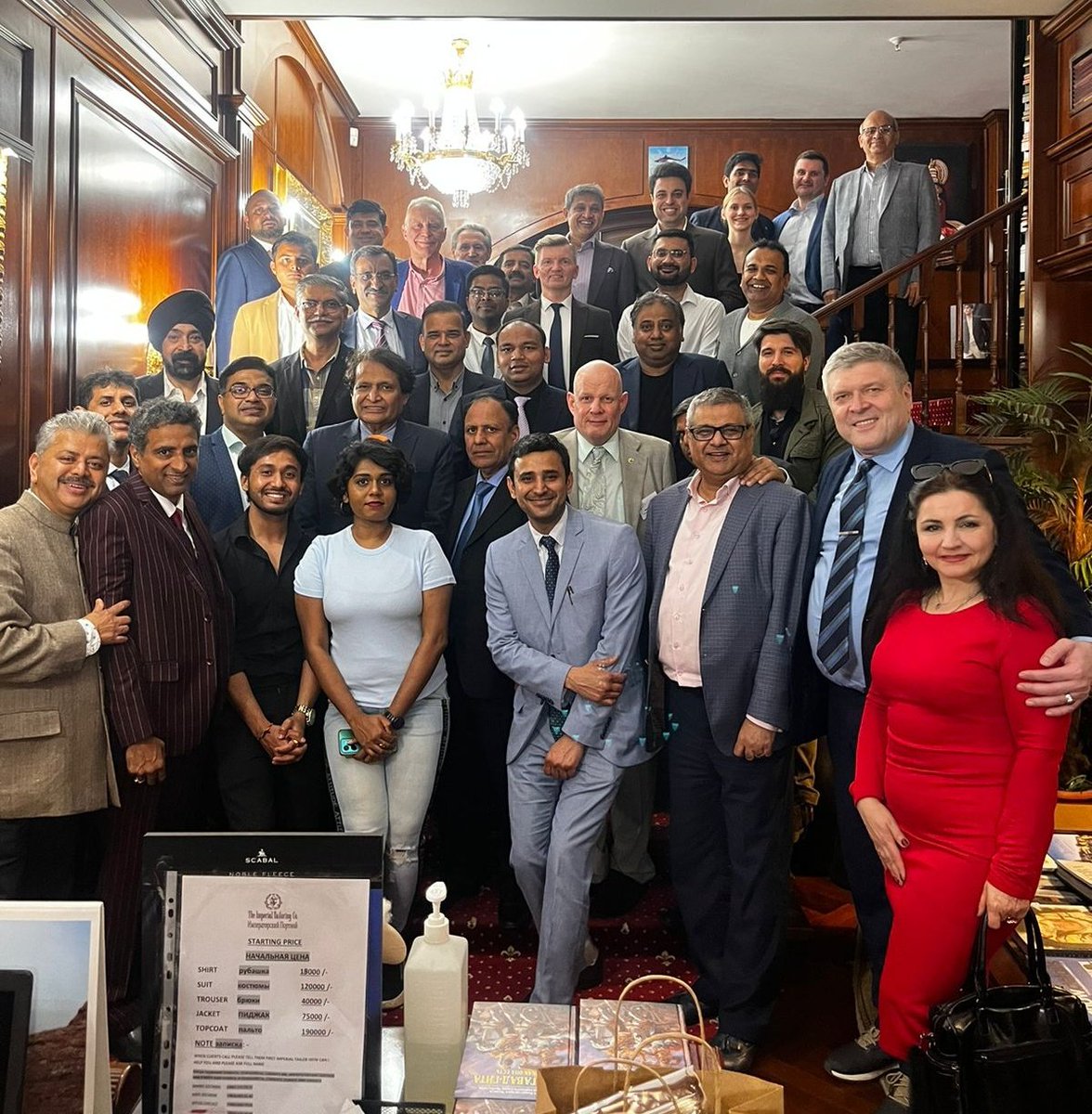 Good to meet entrepreneurs, technology experts, and members of the Overseas Friends of @BJP4India in Moscow. Excellent interaction with these bright and patriotic friends