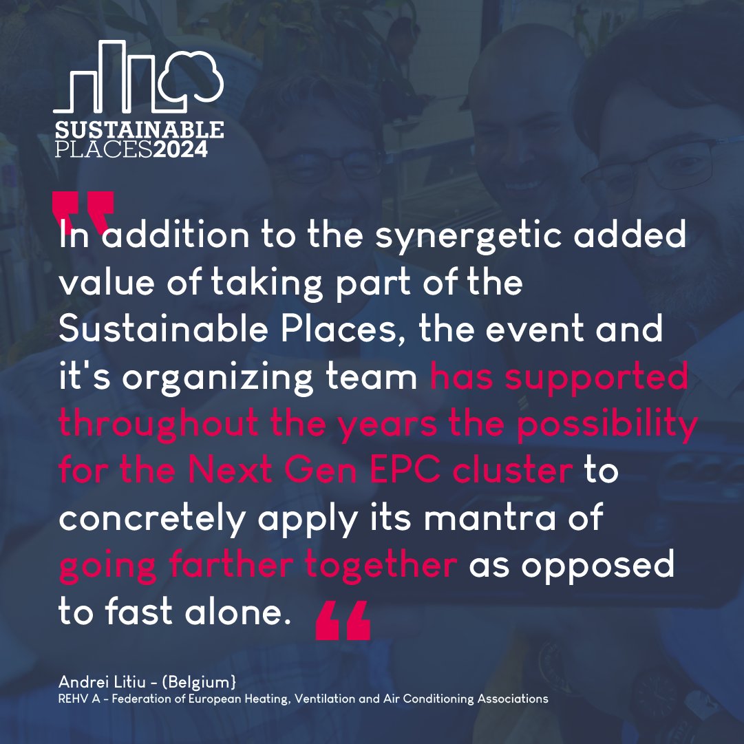 Going faster together🚀 Discover the opportunities at #SP2024 for meeting &amp; #networking with other organizations working for the #sustainability of the #building environment at the EU level. 

⏰ 1 MONTH left to submit your CALL FOR PROPOSALS 👉bit.ly/SP2024_R2MLIST
#EUresearch