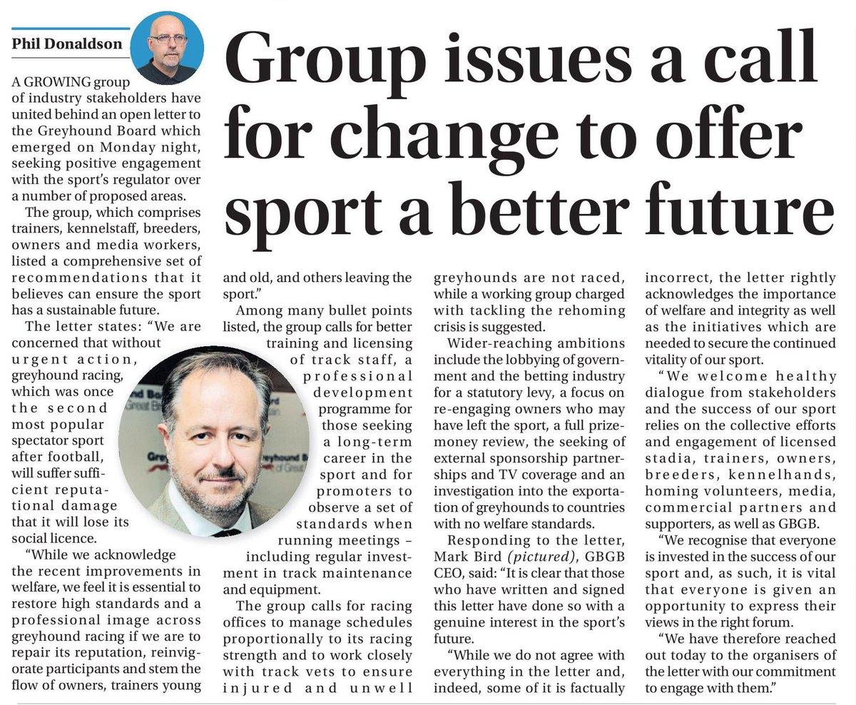 Industry stakeholders are concerned that greyhound racing will lose its social licence. Newsflash, it already has. @GreyhoundBoard has had years to clean up, but hasn't & can't. It's time to #CutTheChase. No more #welfarewashing & hiding behind a failed strategy. @huw4ogmore