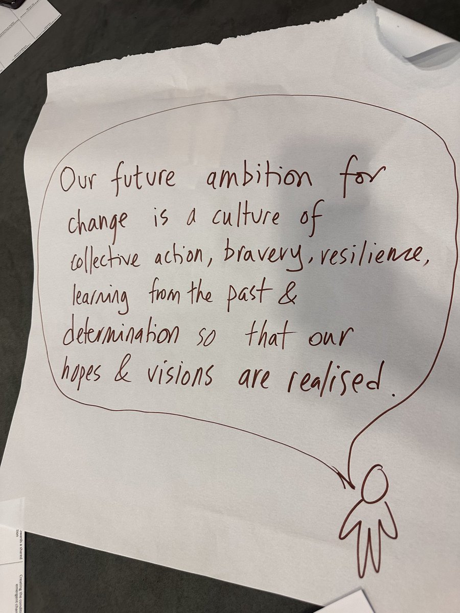 Reflecting on change with @HelenBevan @ #Quality2024. When we started our theatre improvements, we asked whether the journey was necessary. Design methods helped us realise it was, we built a team & now we are flying the flag that positive change is possible. @QualityForum