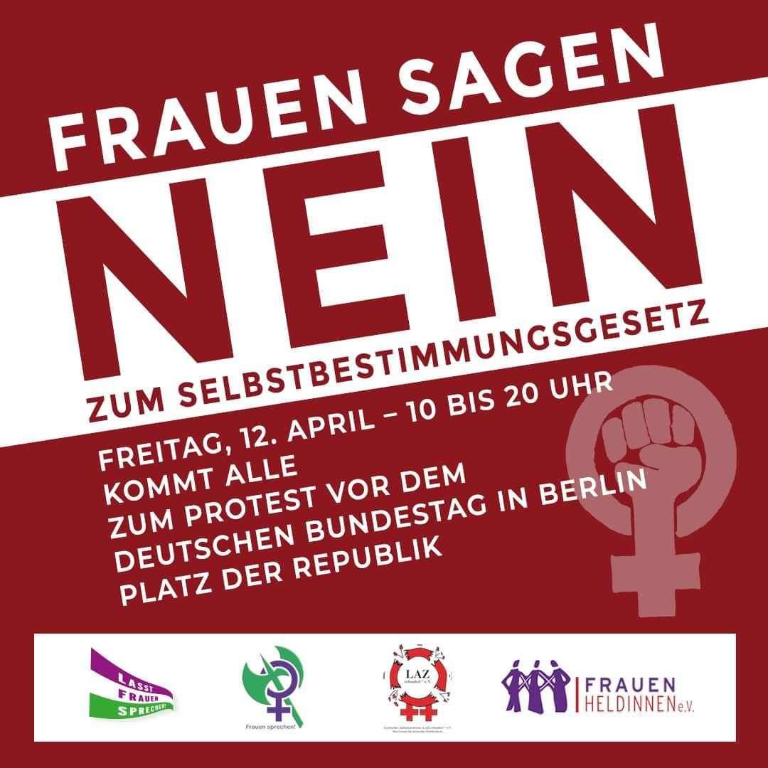 #NoSelfIDforGermany
We are with you in spirit, women in Germany.
Please show your support and rt.
✊️✊️✊️🟢⚪️🟣