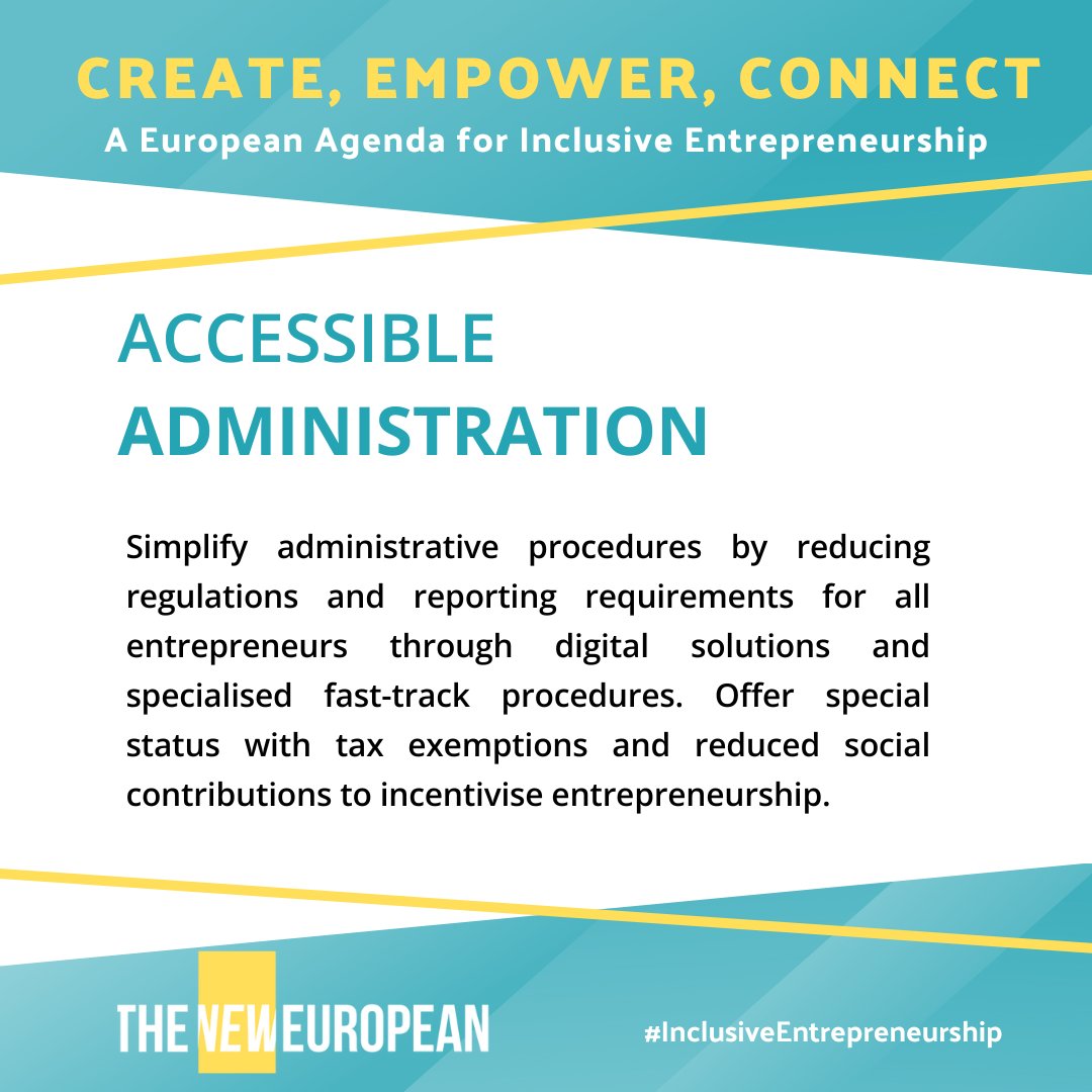 Starting a business shouldn't be a maze of red tape. ✂️| Cutting bureaucracy opens doors for inclusive entrepreneurship. Let's make entrepreneurship accessible for all! 📈 | Read our full manifesto: unitee.eu/advocacy/europ… #InclusiveEntrepreneurship