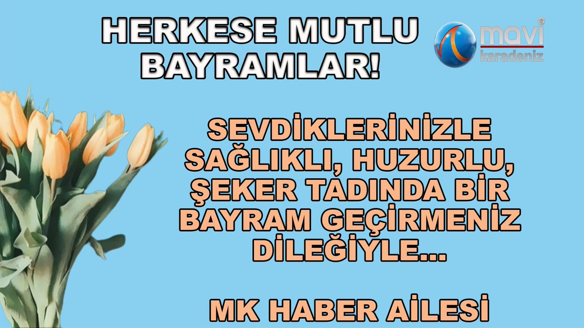 MK Haber ailesi olarak herkese sevdikleriyle sağlıklı, huzurlu ve mutlu bayramlar dileriz.

Ramazan Bayramımız Kutlu Olsun🍬
#RamazanBayramı #RamazanBayramımızMübarekOlsun