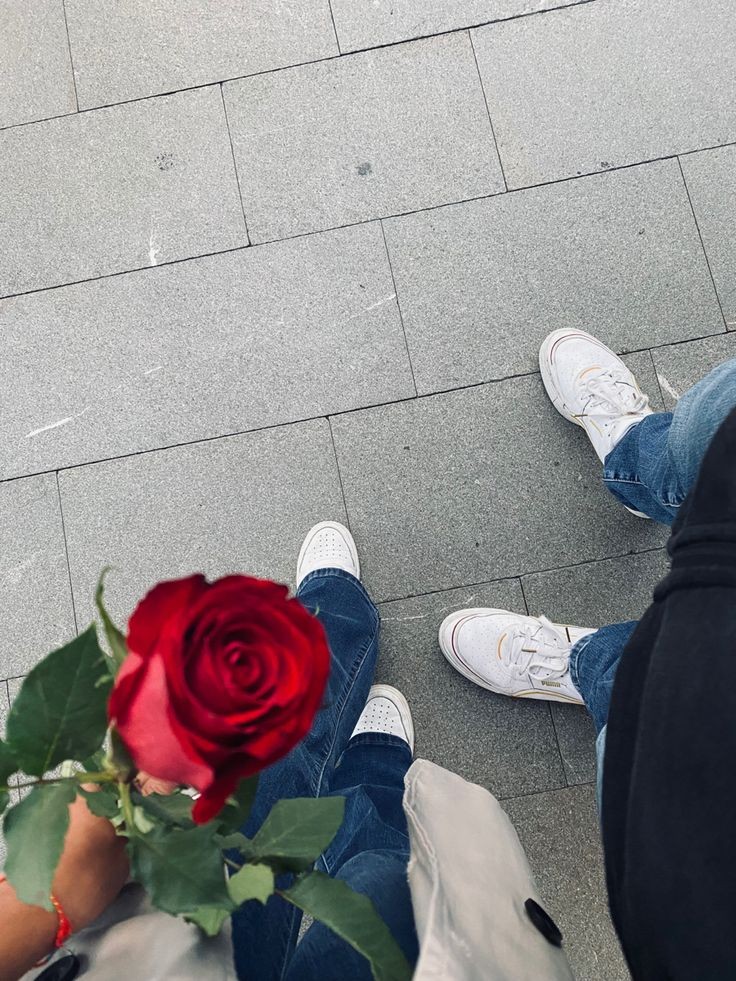 "أجبلك ورد ونِحكى وإحنا بنتمشى" ! 🤍