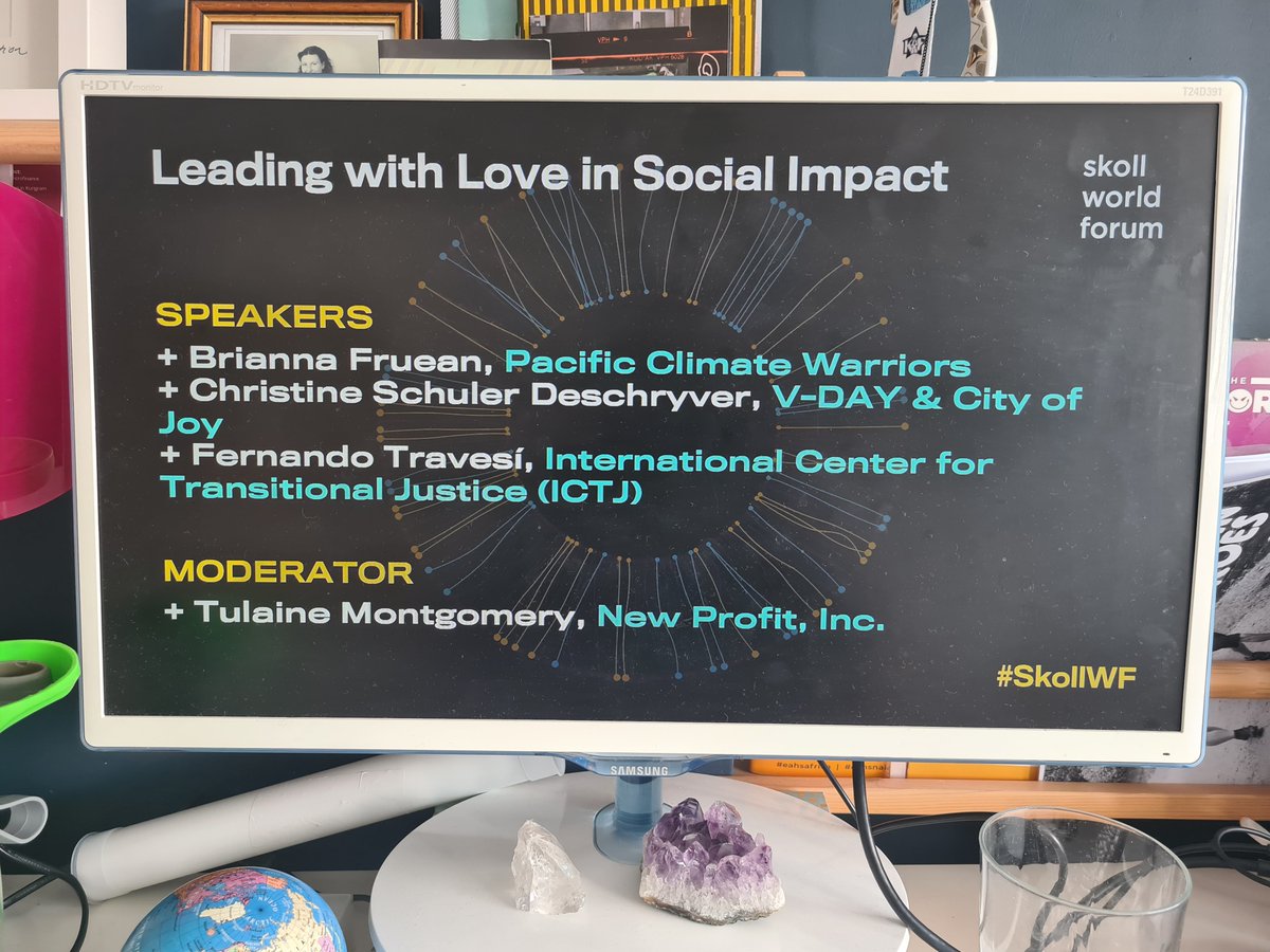 Excited to be tuning into #SkollWF today, representing <a href="/CA_global/">Christian Aid Global</a> - Love is a core value at Christian Aid - so really keen to hear how others use love as a force for good I'm practise! 

#International Development #ngoworkers #love