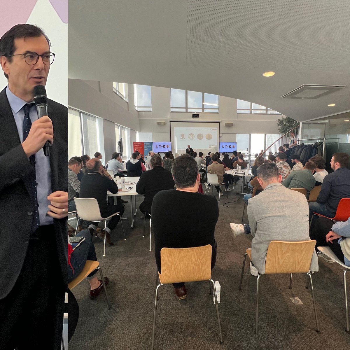Michaël FBY (@michaelfby) on Twitter photo Intervention du président du <a href="/GroupeSNCF/">Groupe SNCF</a> <a href="/JPFarandou/">Jean-Pierre Farandou</a> avec sa séance de questions/réponses à l’occasion du séminaire des ambassadeurs #SNCF. Intervention du président du <a href="/GroupeSNCF/">Groupe SNCF</a> <a href="/JPFarandou/">Jean-Pierre Farandou</a> avec sa séance de questions/réponses à l’occasion du séminaire des ambassadeurs #SNCF.