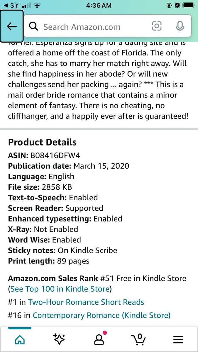 DebbieCivil's tweet image. So I did a free book promotion,  for  “Esperanza” and this is what I woke up to! So excited! #FreeBook #PublishingJourney