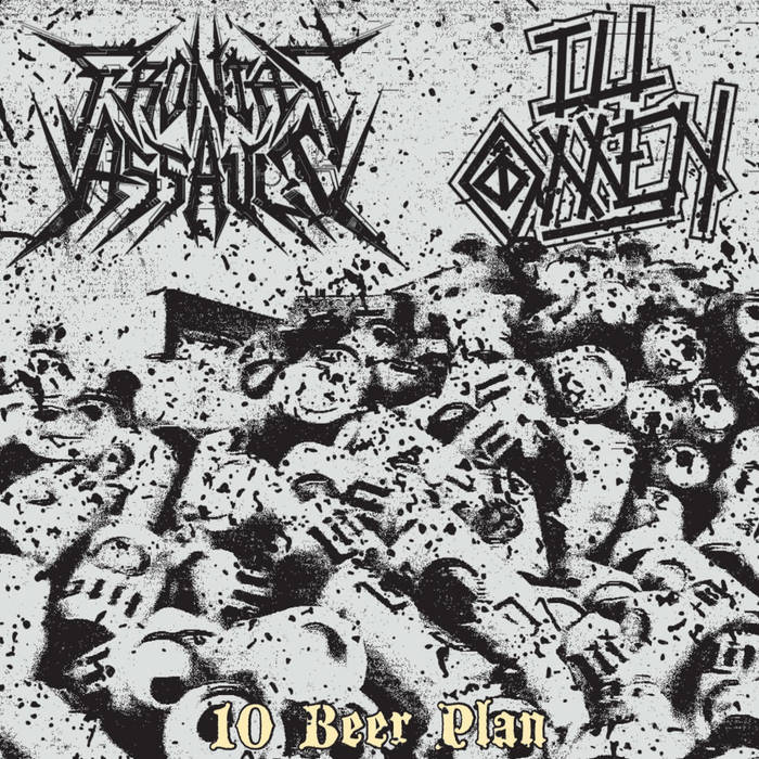 DETH DEKK DOMINIONS:🎧🆕🎧2⃣0⃣2⃣4⃣ FRONTAL ASSAULT / ILL OMEN - 10 Beer Plan EP 🇺🇸💢 6 Track Split EP from Cedar Rapids, Iowa, U.S Thrash Metal outfits 💢 BC➡️frontalassault.bandcamp.com/album/10-beer-… + illomenband.bandcamp.com/album/10-beer-… 💢 #FrontalAssault #IllOmen #ThrashMetal #DDDApr9 #DethDekk #KMäN