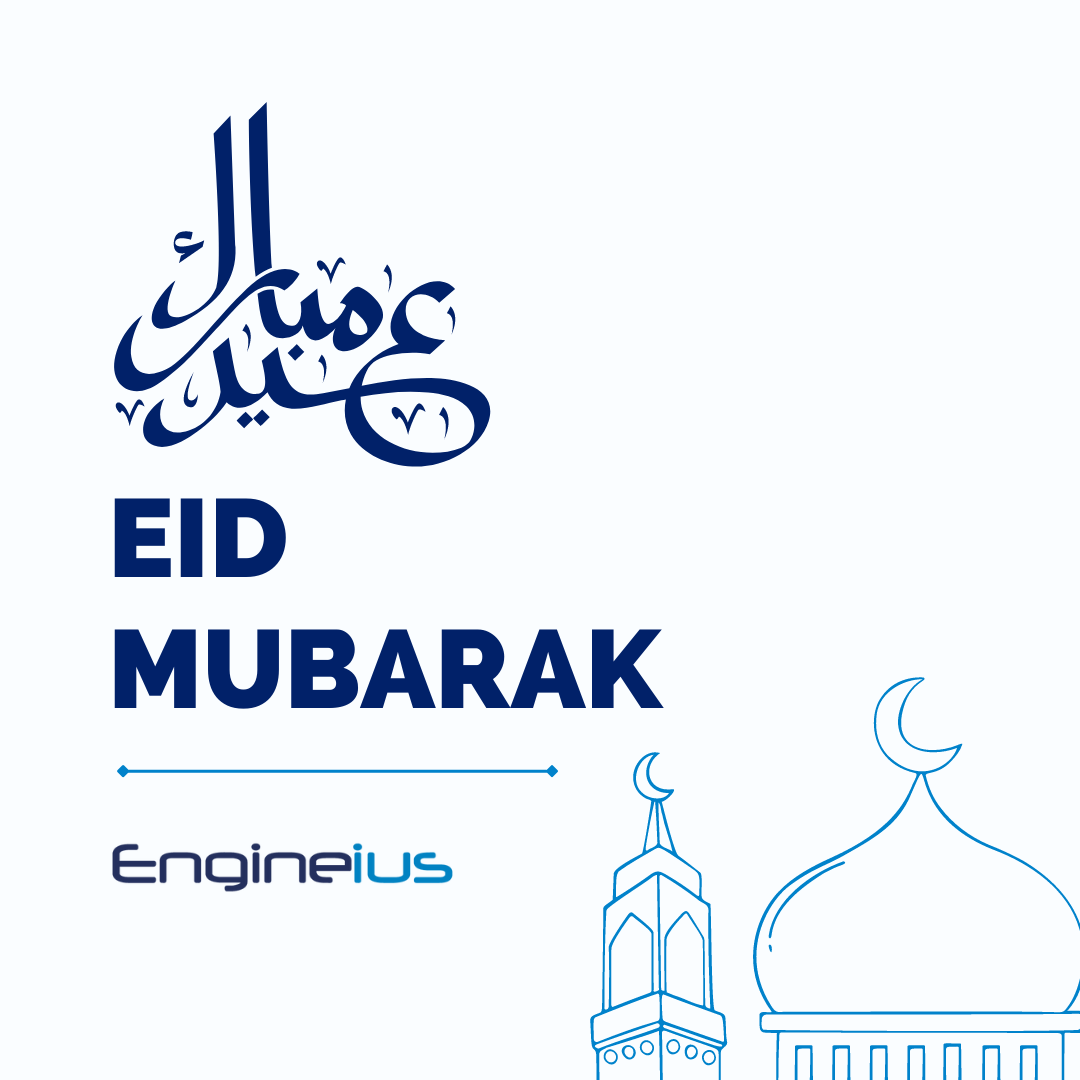 Eid Mubarak to all those celebrating today! 🌙✨ 

From all of us at Engineius, we wish you a joyous and blessed Eid filled with love, happiness, and peace.