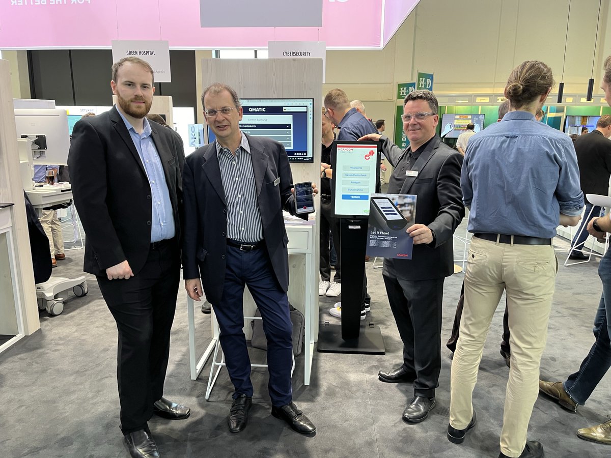 We're thrilled to be at #DMEA24 showcasing our innovations in Patient Journey Management! Thanks to everyone who's joined us so far. If you're here, come see us at Stand E-107 in Hall 2.2 and see how we can improve the patient experience together. #Qmatic