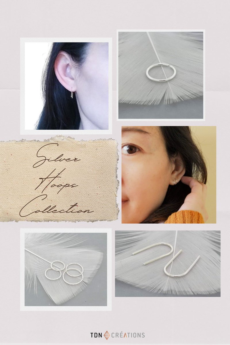 Explore our Silver Hoops Collection and discover the perfect pair for you! 😍 
tinyurl.com/mrf92444

#TDNCreations #earrings #hoops #hoopearrings #sterlingsilver #silverjewelry #silver #shoplocal #jewelry #giftideas #madeincanada #supportlocalbusiness