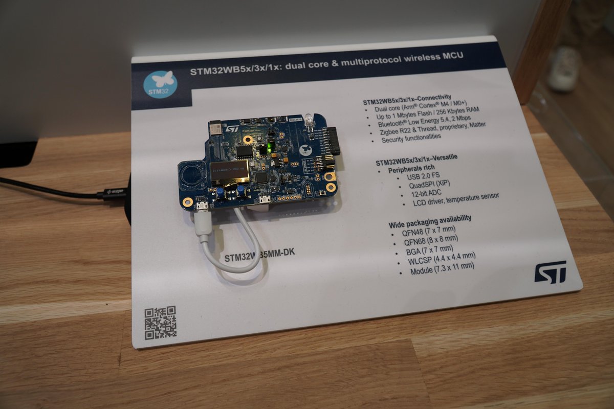 🚀 Excited about the latest in microcontroller technology? Don't miss out on our #STM32 new launches! Join us at the #EmbeddedWorld event and explore the capabilities of our newest MCUs. 🎮 See them in action at our STM32 corner! #EW24