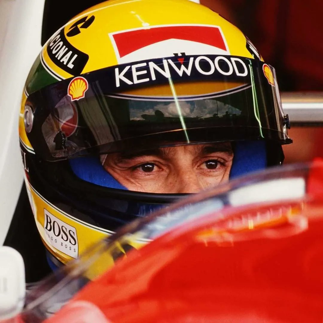 Man of Passion, Principle and Outstanding Commitment. #AyrtonSenna