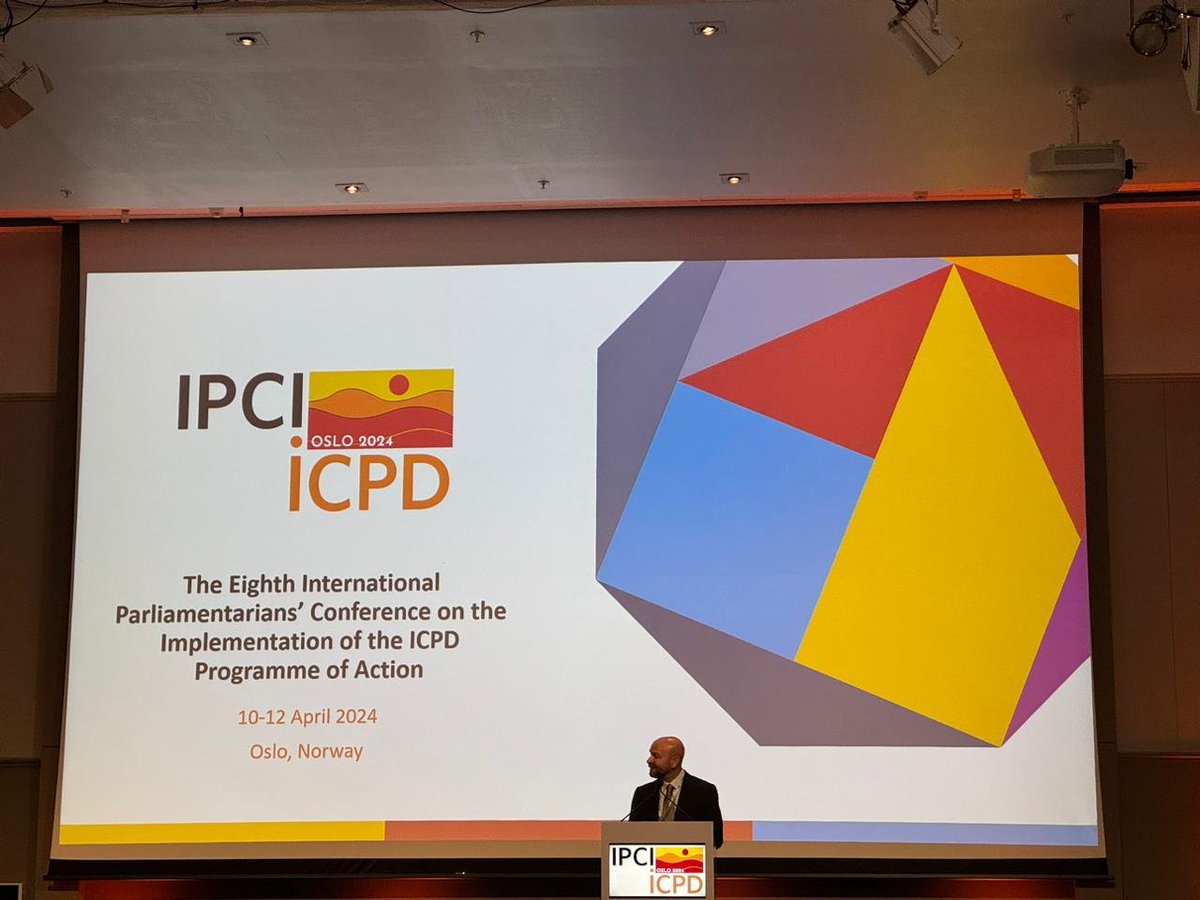 Parliamentarians worldwide unite in #Oslo to pledge continued implementation of #ICPD commitments & accelerate efforts for universal access to #SRHR funding. With eyes set on #SDGs2030 & beyond, @PopFoundIndia stands in strong support for a resilient, sustainable future.