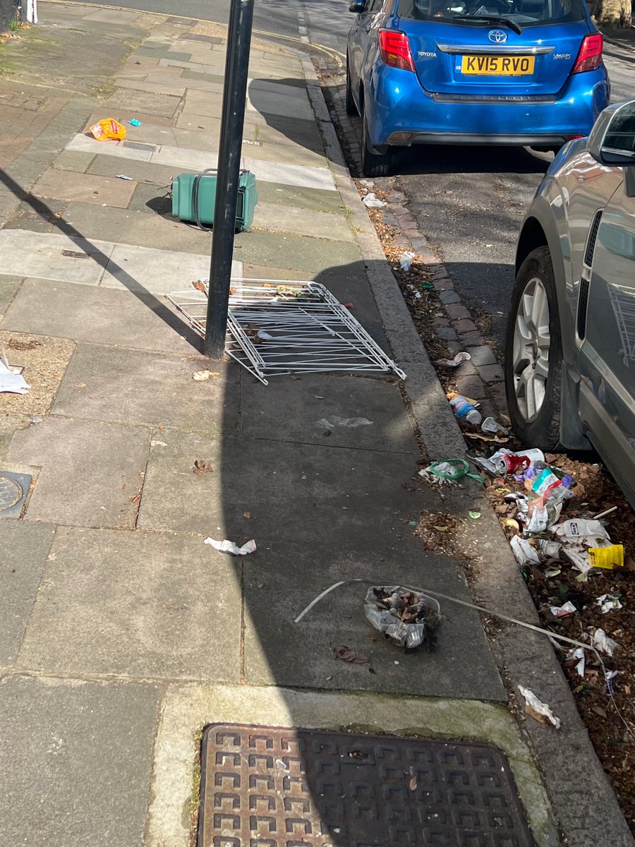 Hi @EalingCustSer. These are pics of Station Road W7 after bin day, last week and this week. Its relentless. Is there no solution to stop flat-dwellers rubbish ending up all over the streets every week? If I report, we still have to endure this for days until it goes. @PKnewstub