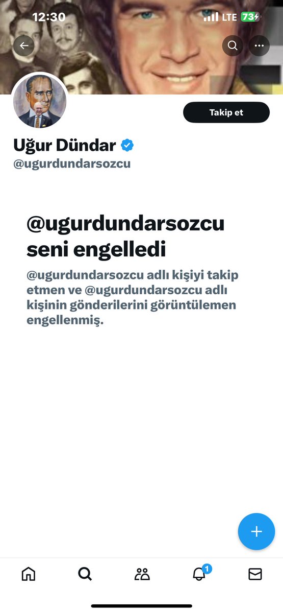 Ben daha hiçbir şey yazmamıştım ! Gizli çekimleri ve istihbarat bağlantılarını da ben yazmadım . Üstelik takip etmiyordum, Engelleme manidar !..,