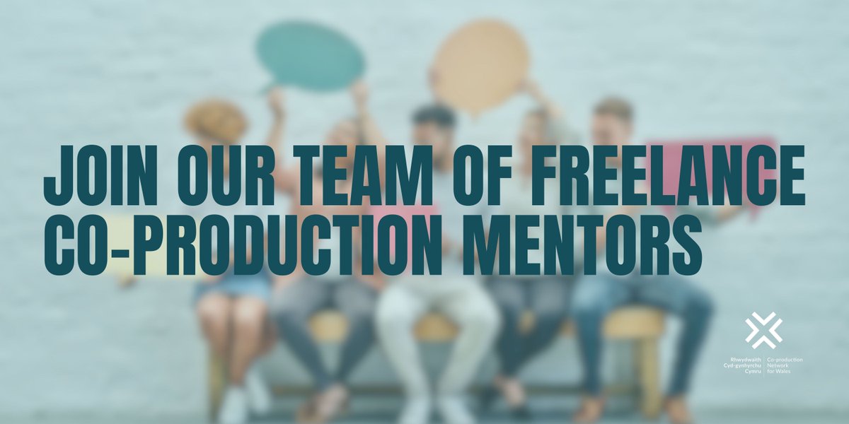 We're seeking a co-production & involvement consultant to support a West Wales cluster of 3 PSBs for the next 2 years. Freelancers with knowledge of co-pro, coaching, mentoring & people-centred facilitation skills are encouraged to apply. More details at buff.ly/3xdm9UI
