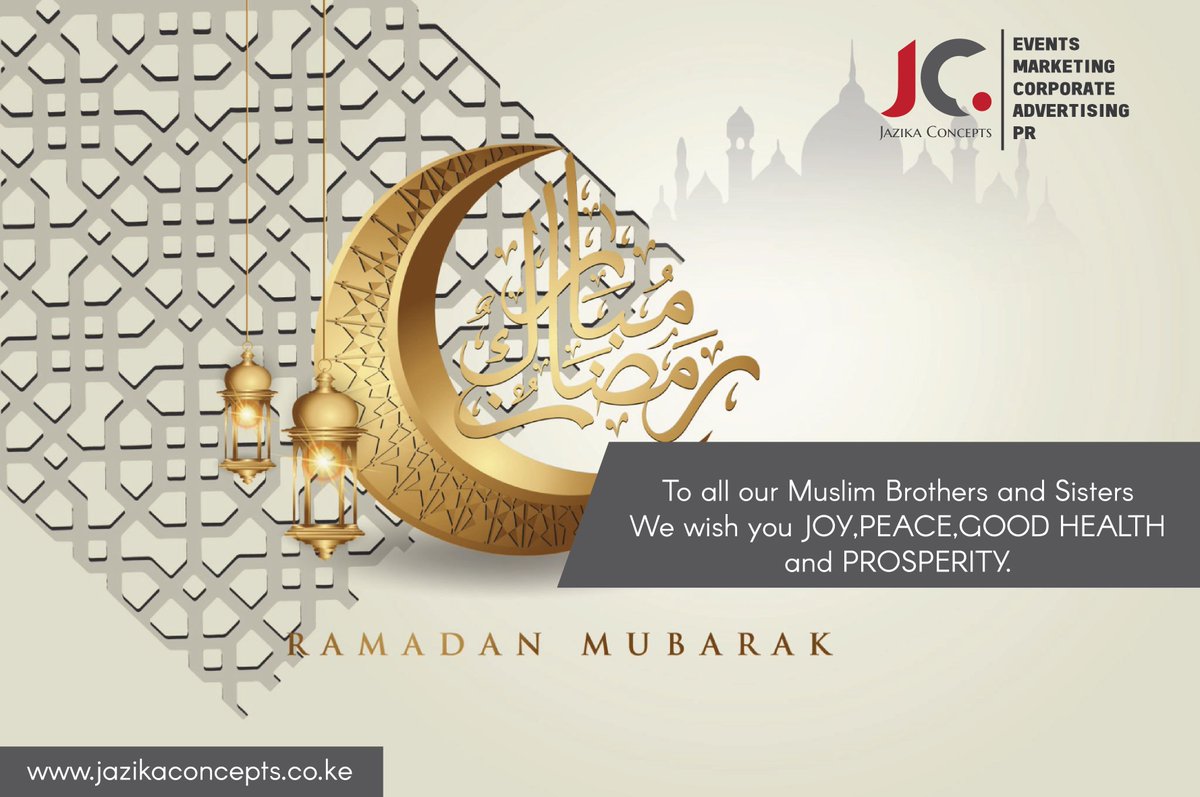 Happy Eid Mubarak. #JazikaConcepts #ConnectingBrandsWithThePeople