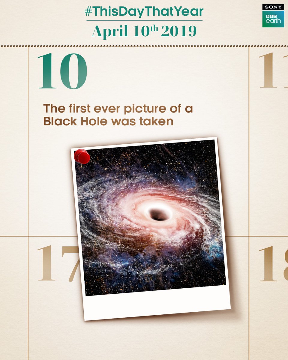 Today, in 2019, NASA unveiled the first-ever image of a black hole, located in the Messier 87 galaxy.​ The image captured the black hole's event horizon, validating decades of theoretical predictions and advancing our understanding of these enigmatic cosmic phenomena.…