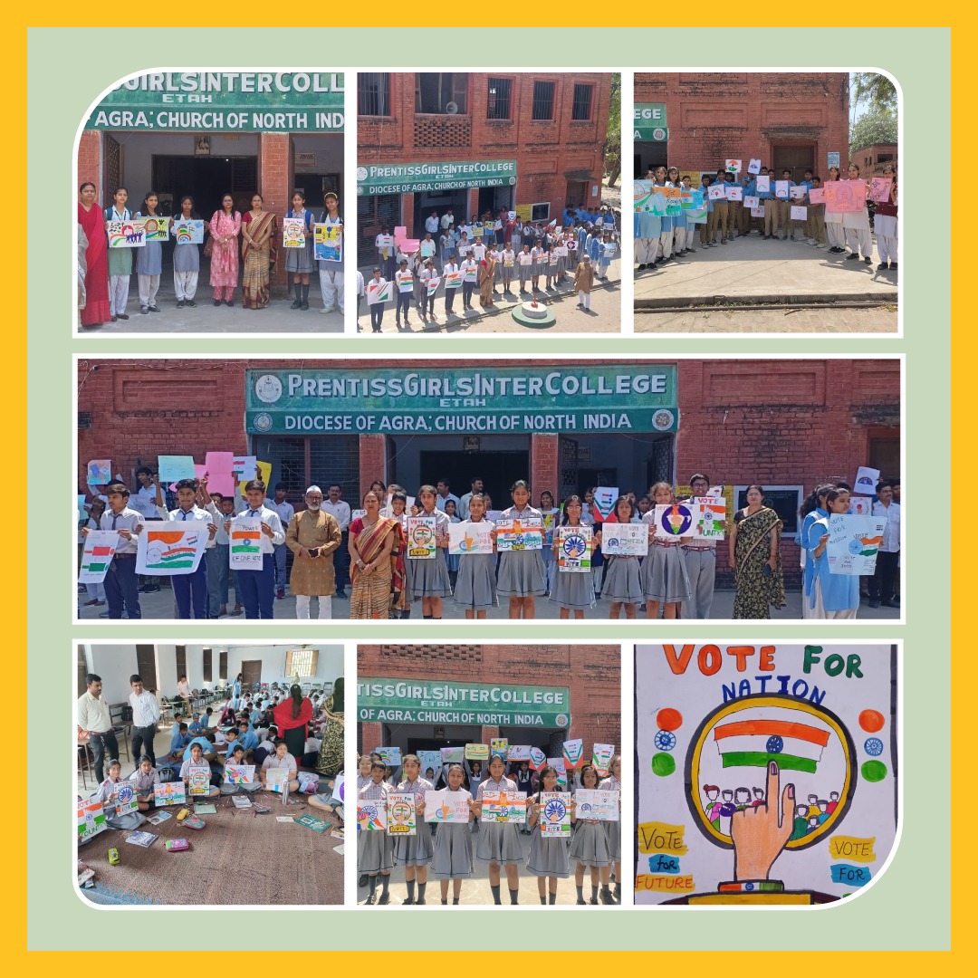 लोक सभा सामान्य निर्वाचन– 2024 के अन्तर्गत जनपद एटा में छात्रों ने पोस्टर के माध्यम से मतदाताओं को जागरूक किया। #ECI #Elections2024 #ChunavKaParv #DeshKaGarv #IVote4Sure #MainHoonNaa #Ek_Vote_Desh_K_Liye