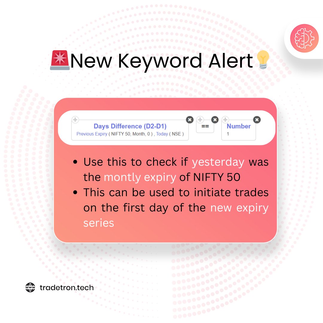 📢 We are excited to announce the launch of a new keyword - Previous Expiry ⏮️ 🔍With this keyword we can now fetch the historical expiry dates for various instruments effortlessly. 🗓️