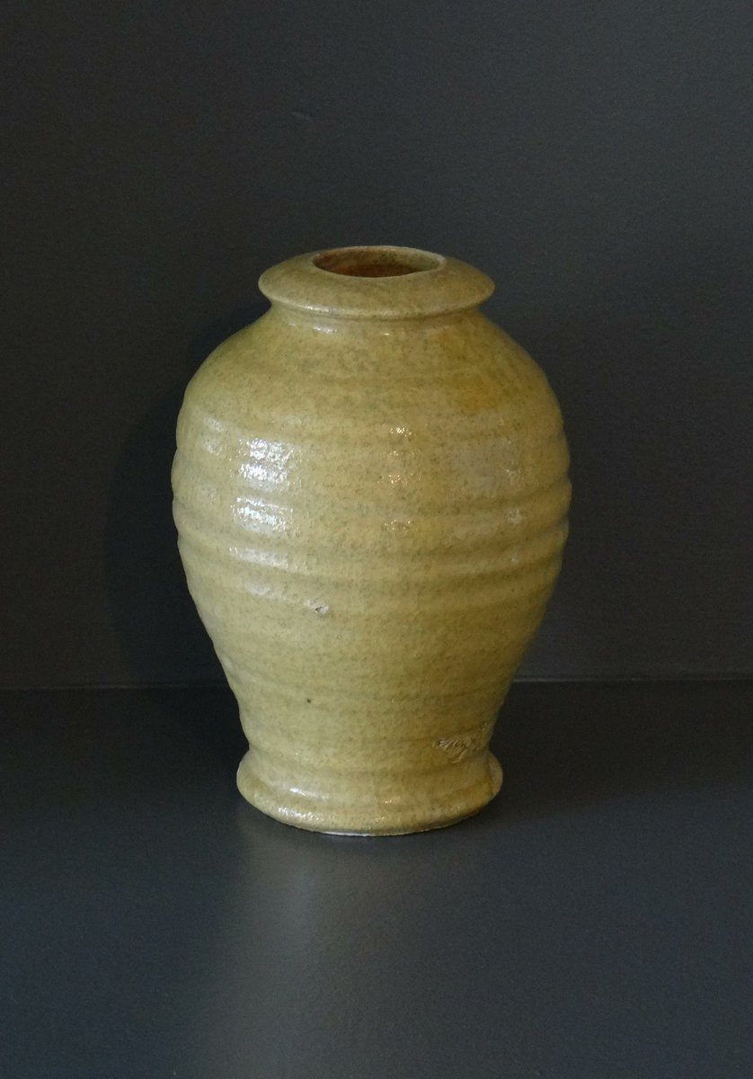 M. Merget, signed stoneware vase from the 1940s by this master potter in Biot, Provençal earthenware, vintage #ceramics #homedecor #etsyfinds #vintage #decor #onlineshopping #HomeStyle #DecorateWithArt  #elevateYourDecor #wiseshopper  Available here
 elementsdeco.etsy.com/listing/128611…