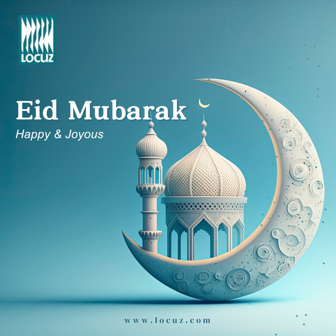 Eid Mubarak to our dear colleagues, trusted partners, and esteemed clients!  May this auspicious occasion bring abundant joy, prosperity, and cherished moments to your lives. 
 
About Us: locuz.com/?utm_source=tw…
 
#eid2024 #eid #happyeid #eidmubarak #eidwishes #eidalfitr #locuz