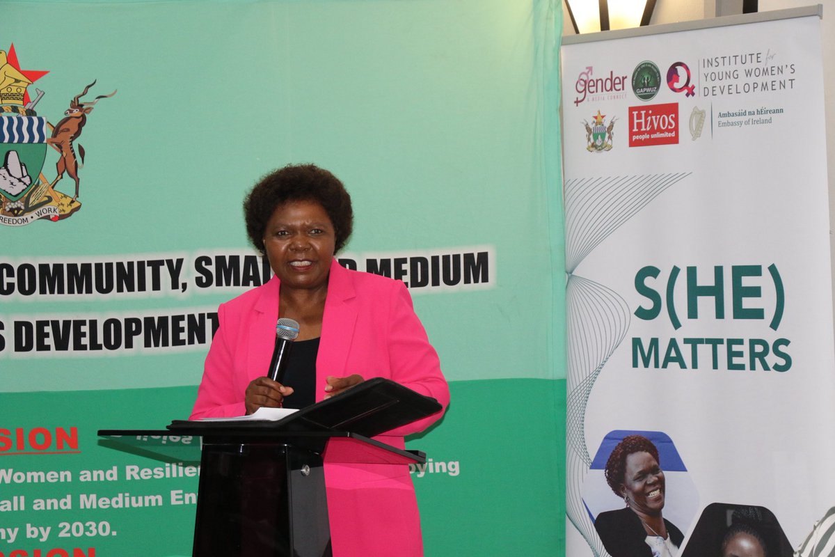 The @mwacsmed Permanent Secretary (PS), Dr Mavis Sibanda reitererated the need for Directors to remain sensitive to gender issues when formulating budgets, as she also highlighted that @mwacsmed is open to offer support to other line ministries. With support from @IrlEmbPretoria