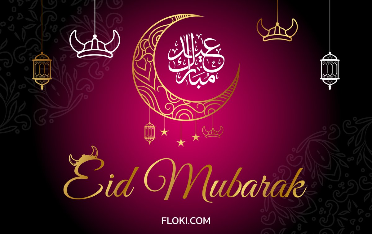 Sevdiklerinizle beraber sağlık ve huzur dolu bir bayram geçirmeniz dileğiyle… Ramazan Bayramımız kutlu olsun. #Floki #TokenFi #RamazanBayramı