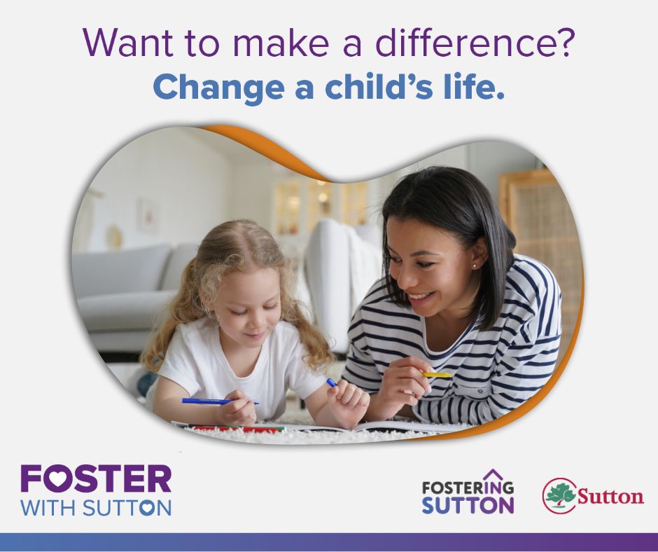 Want to know more about the support and benefits that you can receive as a foster carer with Sutton Council? Pop along to Wallington Farmers Market this Saturday, or join an online session on the 18th. More info sutton.gov.uk/w/attend-a-fos… #fosteringheroes #fostercarers #fostering