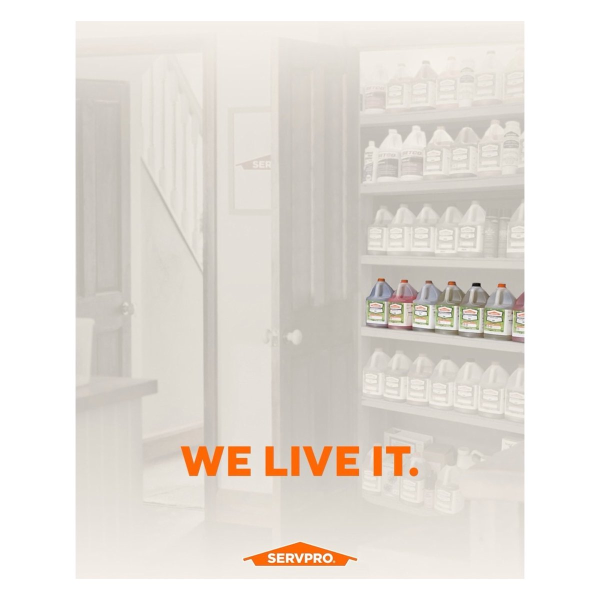 At some places, they spring clean...at SERVPRO, we live it. 💚🧡 #happywednesday #weliveit