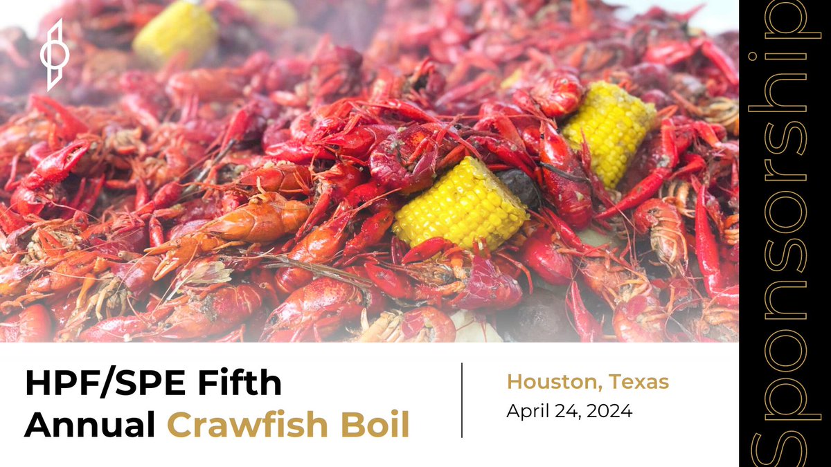 Join us at the Houston Producers Forum/@SPEtweets Fifth Annual Crawfish Boil, sponsored by Opportune! Get ready for a day filled with delicious crawfish and great company. See you there! #Crawfish #Houston #Networking