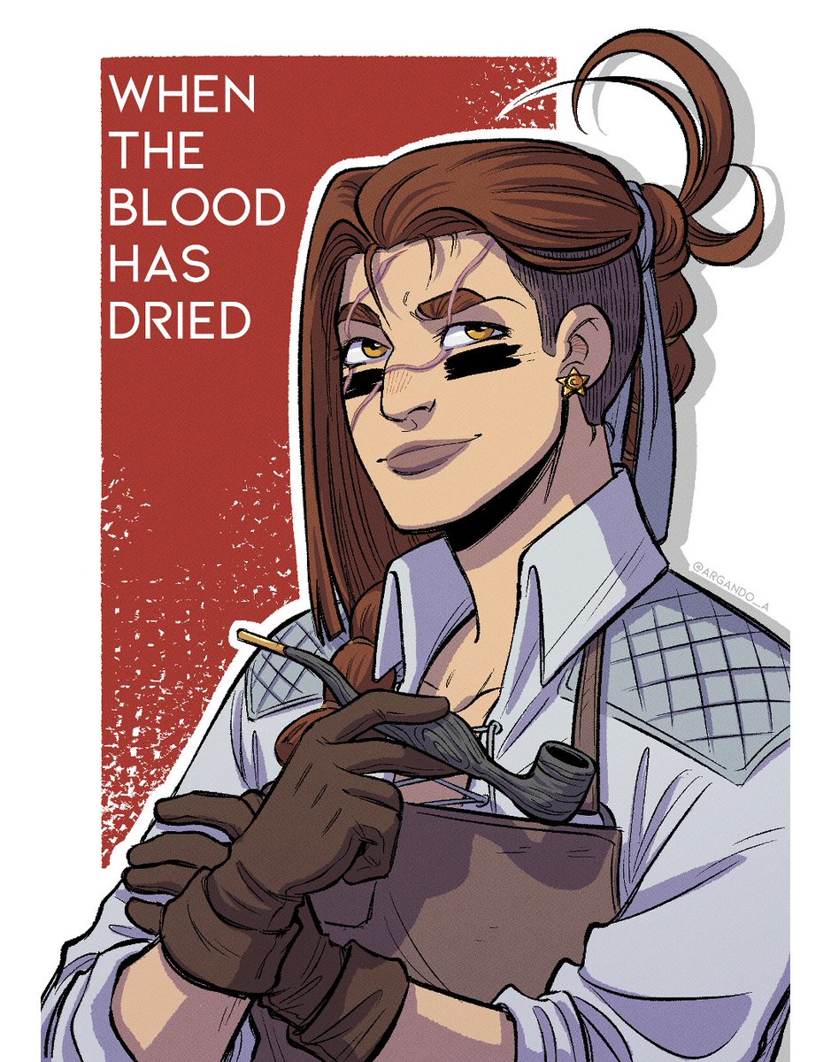✨️Today is 'WHEN THE BLOOD HAS DRIED' Day! Issue #1 is now available @MadCaveStudios ✨️ Congrats both @DanielRomerou and @m_gearoid ! I couldn't miss the chance to draw this strong woman, Meabh