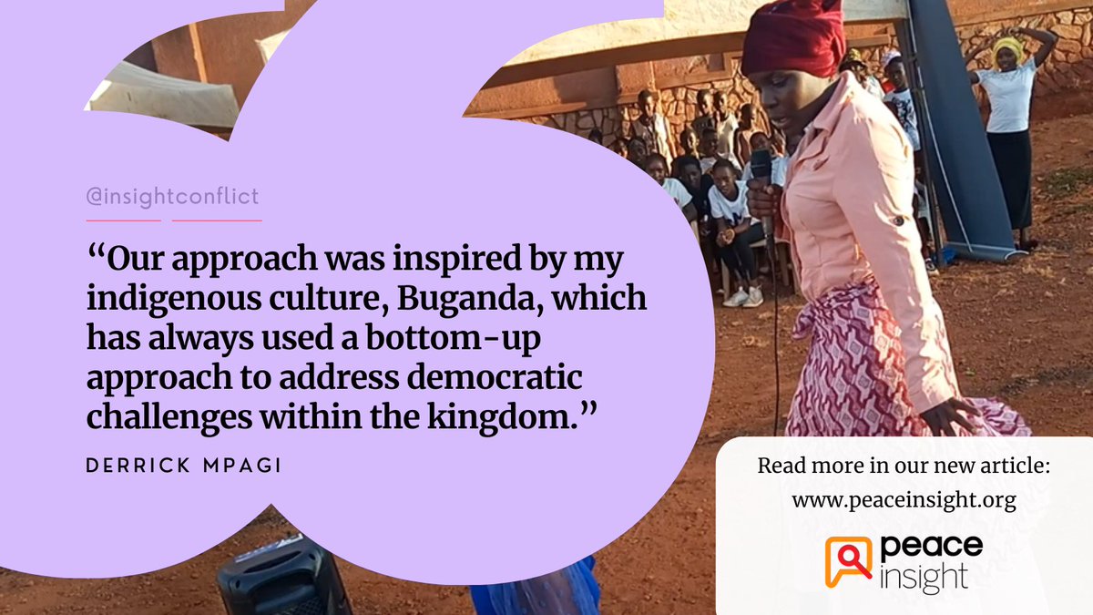 Take a look at our latest article, from Derrick Mpagi: Decolonising civic spaces through Music, Dance and Drama (MDD) accountability dialogues in Uganda: ow.ly/RX5C50Rc6GT #decolonisation #peacebuilding #Uganda