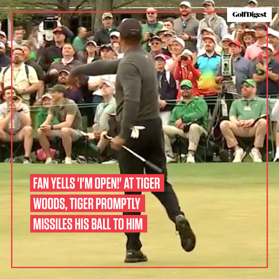 Could Tiger add 'NFL Quarterback' to his resume this fall? 😂 Full story: glfdig.st/BNlF50RcmM9