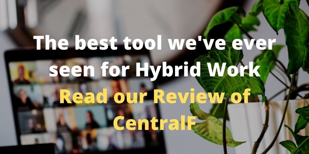 If you want to go hybrid, it’s hard to ignore CentralF.  One of the very few tools we'd unreservedly recommend. pmresults.co.uk/centralf-revie… #remotework #futureofwork #hybridwork #wfh #remoteworking #coworking #remoteteams