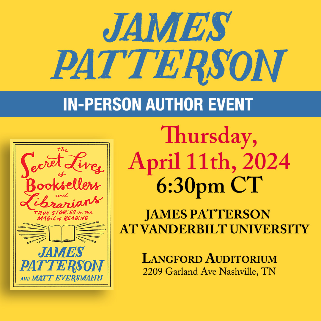 Nashville residents and visitors: Come see me and @JSeigenthaler at my alma mater tomorrow. We’ll be talking about the most interesting people in the book business — and their bestseller-worthy stories in “The Secret Lives of Booksellers and Librarians.” bit.ly/3TOIb87