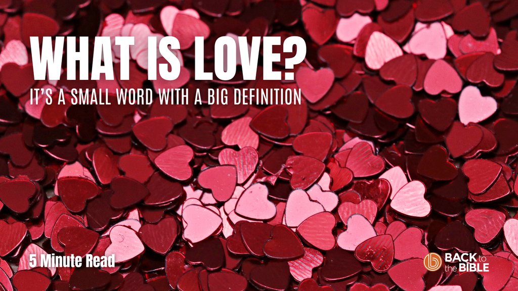❤✝ How would you define love? It’s a small word with a big definition. In this Daily Forward Devotion we’ll take a look at how the Bible defines love. bttb.org/3VIu9qX

#love #fruitofthespirit #spiritualfitness