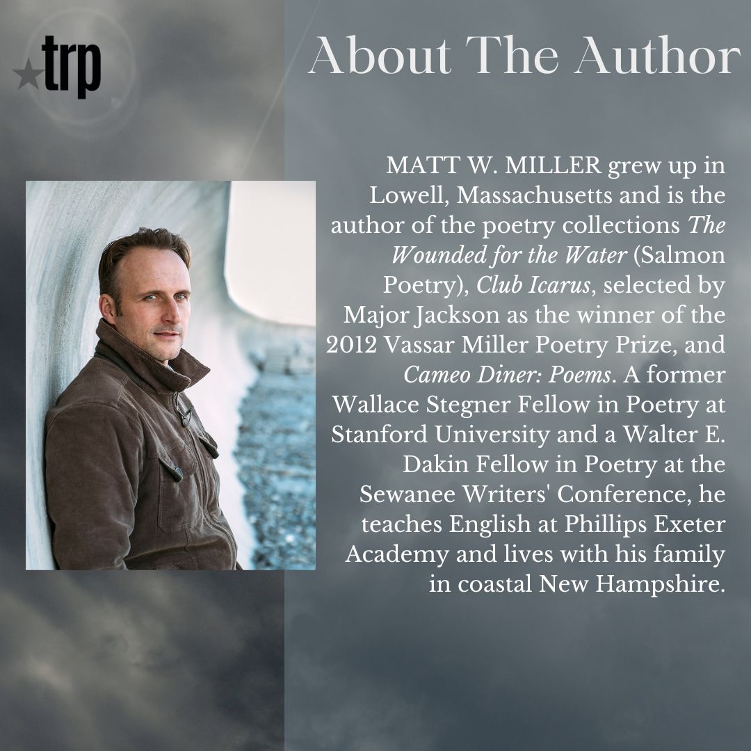 Now available as a hardback is *Tender the River* by Matt W. Miller! Order your copy today using the link in our bio! #NewRelease #Poet #Poetry #Poem #TexasReviewPress #TRP #SmallPress #UniversityPress #PoetryCollection