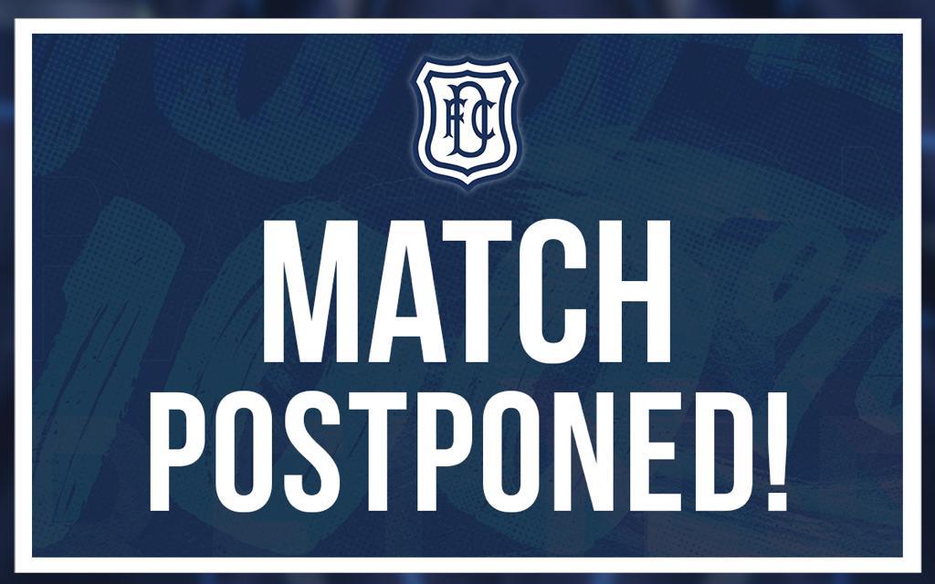 DundeeFC's tweet photo. MATCH POSTPONED!

Following this afternoon’s second scheduled pitch inspection the match referee has deemed the pitch at The Scot Foam Stadium unplayable after heavy rain this afternoon and tonight’s match has been postponed.

This match will now be played next Wednesday, 17th April, at The Scot Foam Stadium with a 8pm kick-off.

#thedee