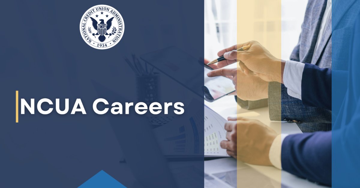 The NCUA seeks a talented Supervision Technician to support its Southern Region. For more information on this position or a potential career with the NCUA, go to: go.ncua.gov/3TRpu3r #creditunions #finance #nowhiring #wearehiring