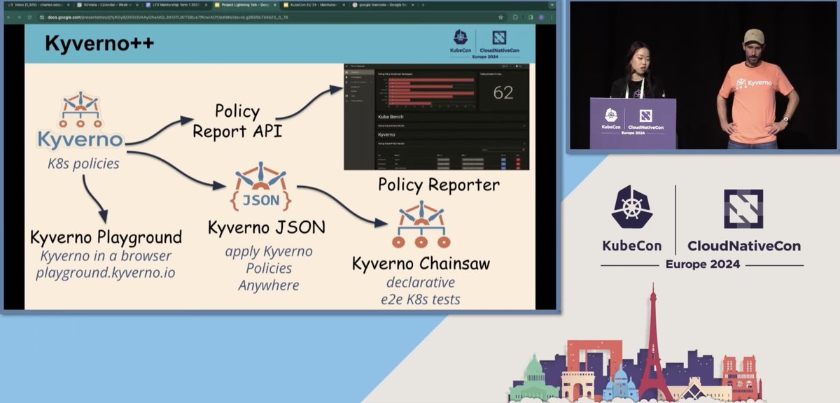 During the #KubeCon Europe 2024 lightning talk, Charles-Edouard Brétéché and Shuting Zhao highlighted Kyverno's top 10 features that set it apart as a cloud native policy management tool.

bit.ly/4azvgxE

#kubernetes #kyverno #devops