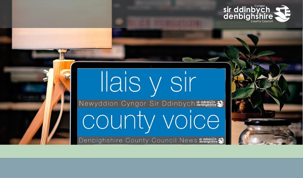 The latest edition of County Voice is out now🗣 Click below👇🏼 countyvoice.denbighshire.gov.uk/english
