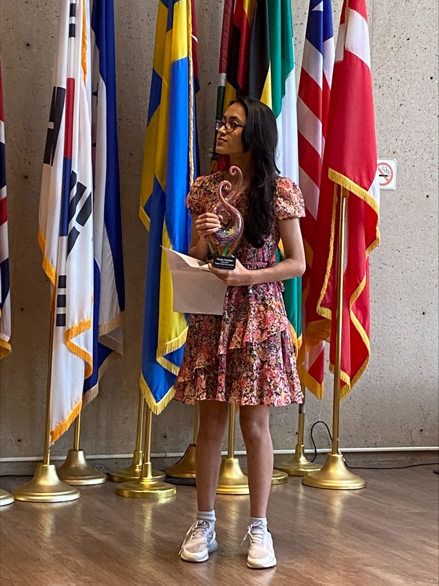 Mayor Eric Johnson named Dr. Mag Gabbert the City’s second Poet Laureate in a special ceremony this Wednesday morning at Dallas City Hall. 🎉Naisha Randhar, a student at The Hockaday School, was named Youth Poet Laureate. 🌟