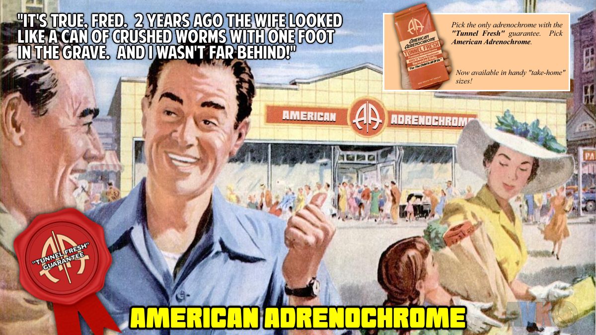 Time is no longer the enemy when you use American Adrenochrome. American Adrenochrome - Made For Americans, From Americans